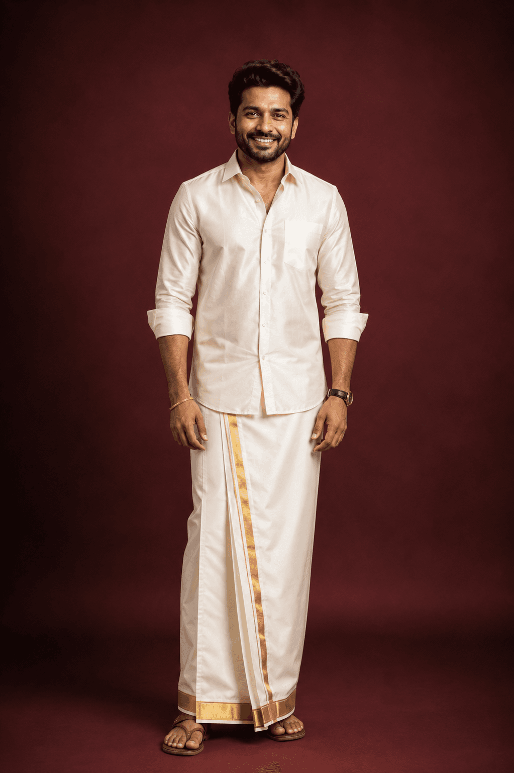 Silk Dhotis